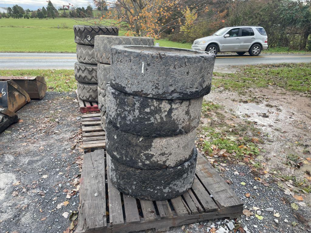 12-16.5 SOLID TIRES