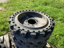 31 X 10-20 SOLID TIRES