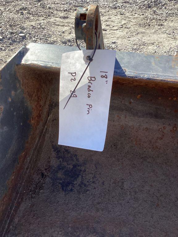 KUBOTA K7865A 12" PIN ON BUCKET