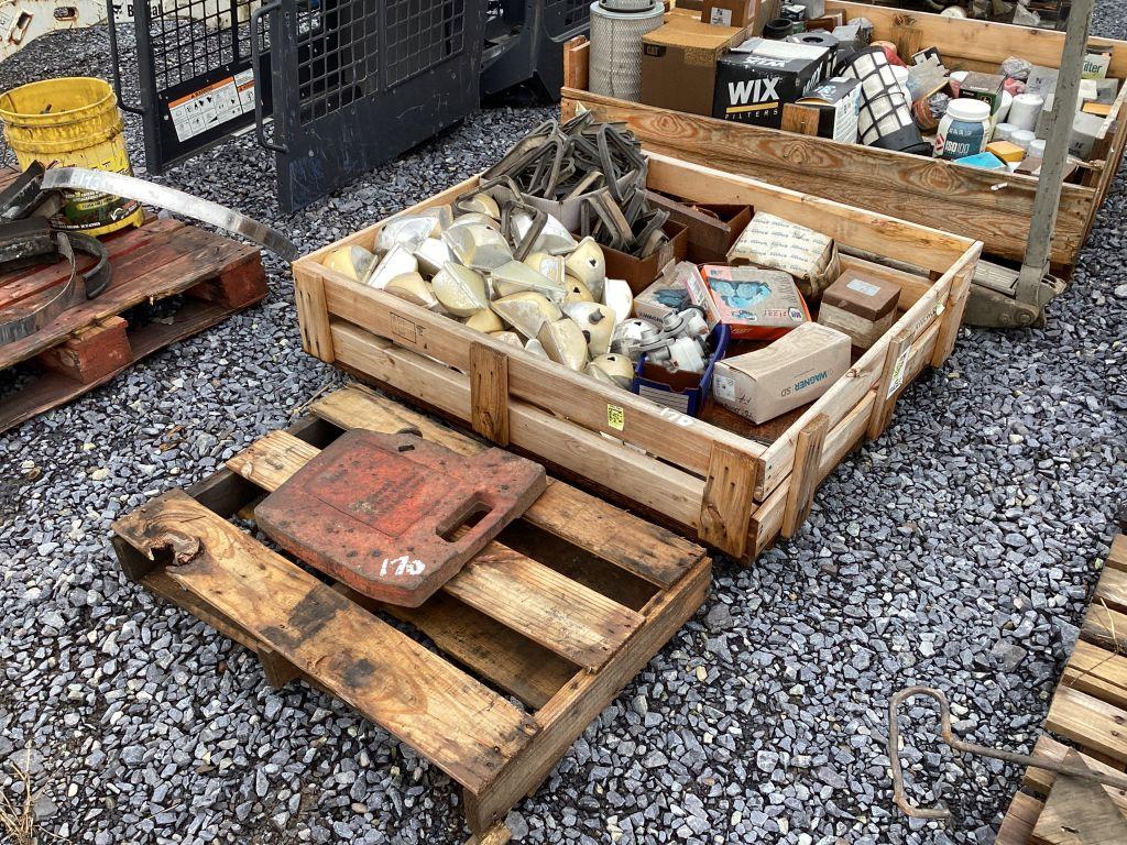 CREATE OF BOBCAT SKID STEER LIGHTS, COUNTER WEIGHT