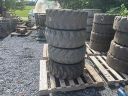 12-16.5 TIRES ON BOBCAT WHEELS