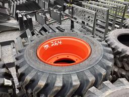12-16.5 TIRES ON BOBCAT WHEELS