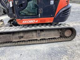 2015 KUBOTA KX080-4 EXCAVATOR