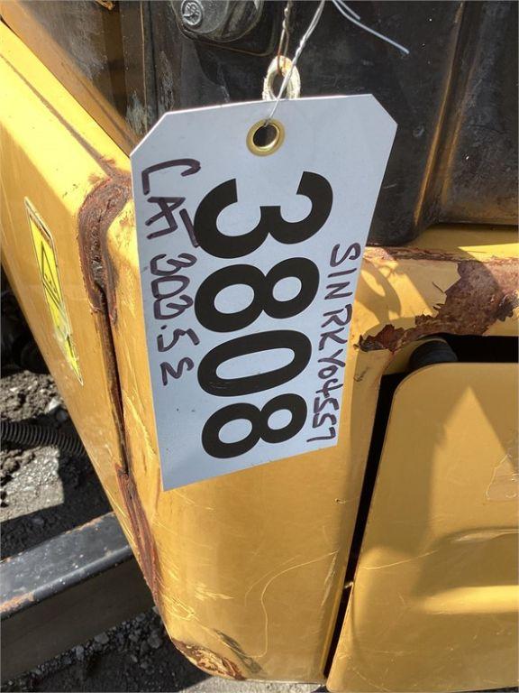 2015 CATERPILLAR 303.5E CR MINI EXCAVATOR