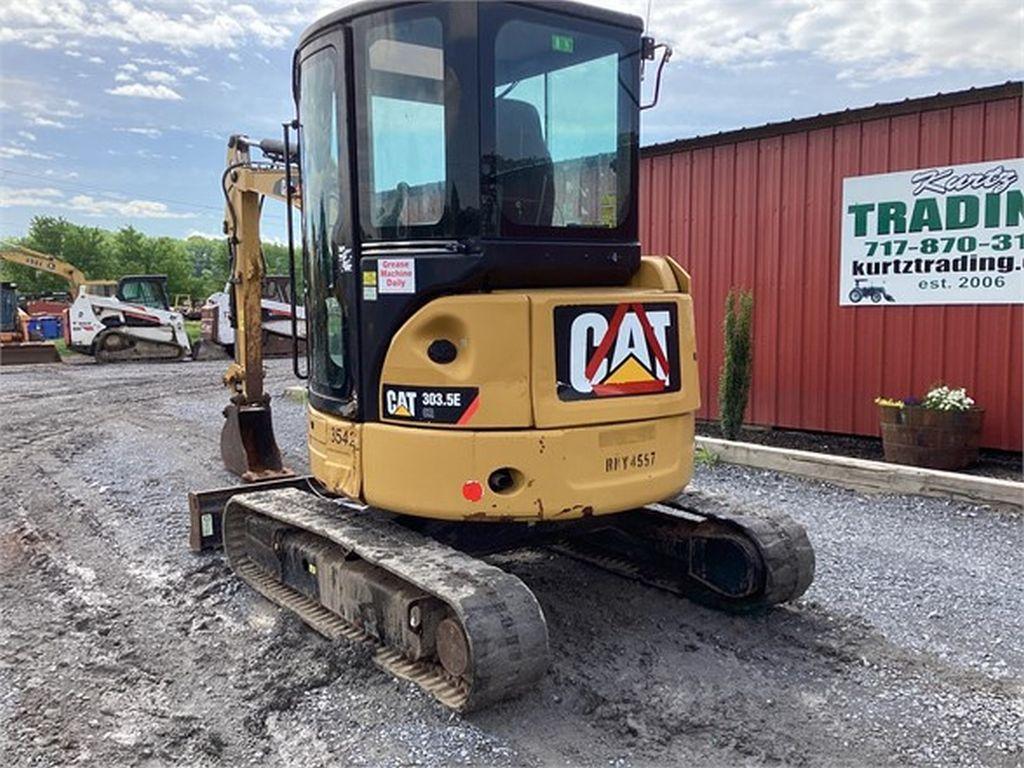 2015 CATERPILLAR 303.5E CR MINI EXCAVATOR