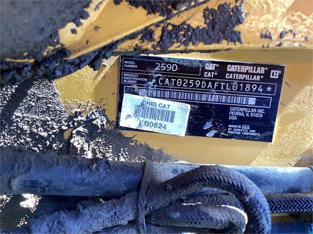 2014 CATERPILLAR 259D SKID STEER LOADER