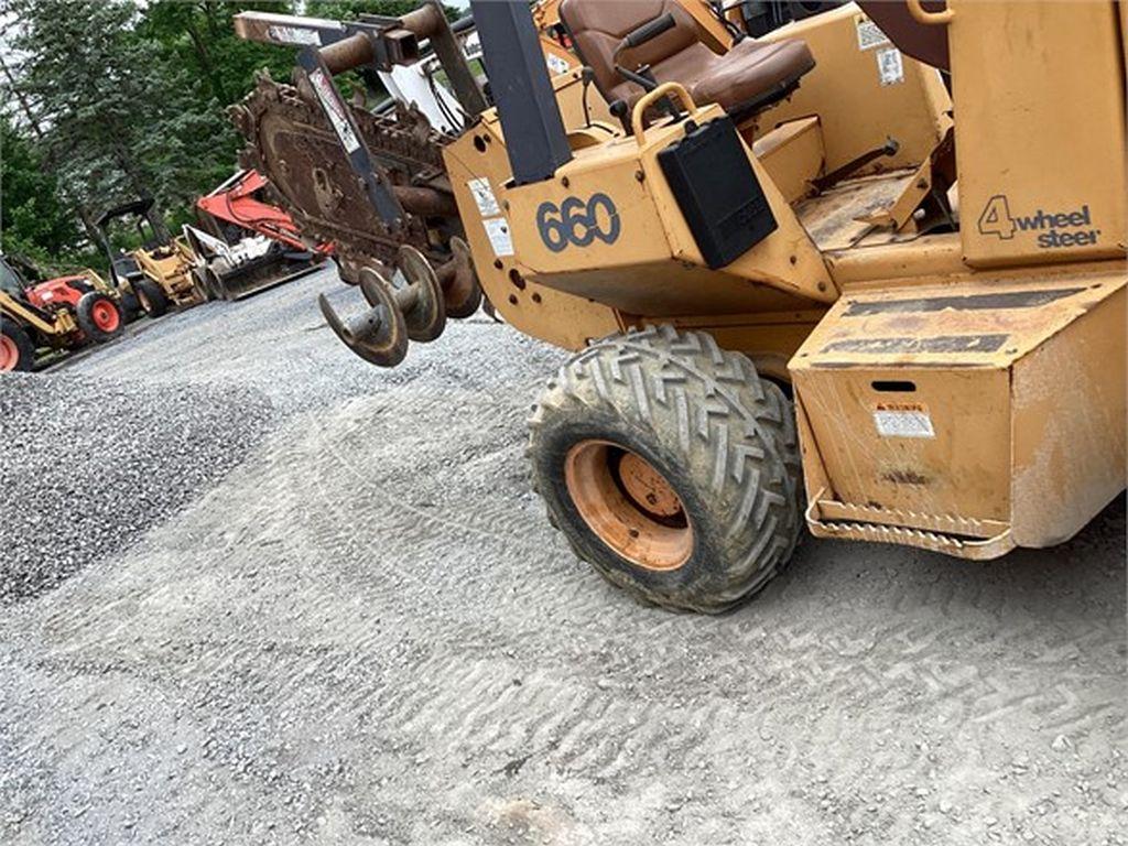1996 CASE 660 TRENCHER