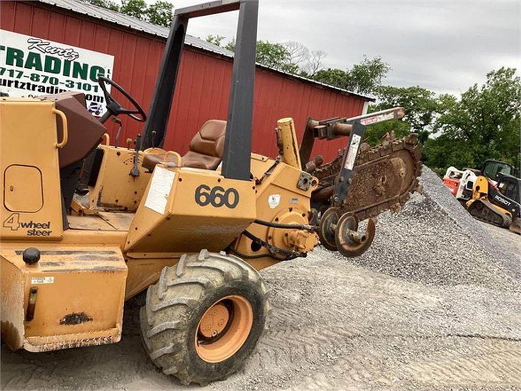 1996 CASE 660 TRENCHER