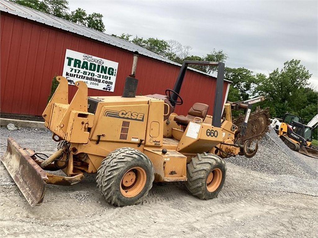 1996 CASE 660 TRENCHER