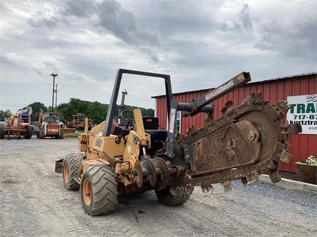 1996 CASE 660 TRENCHER