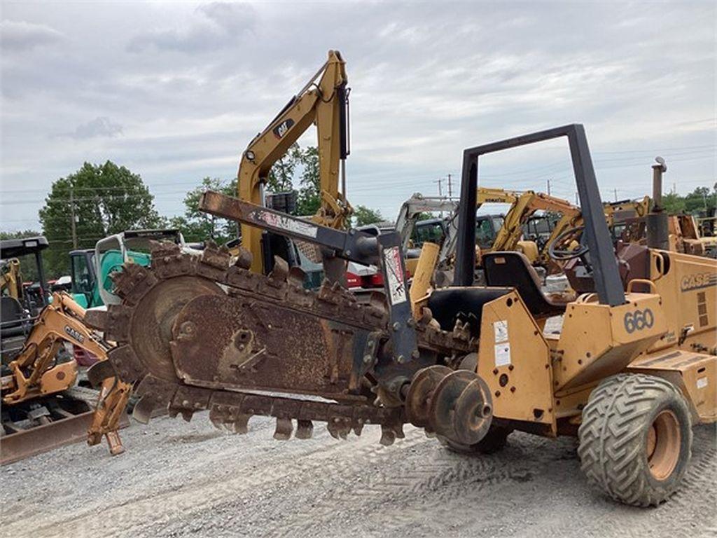 1996 CASE 660 TRENCHER