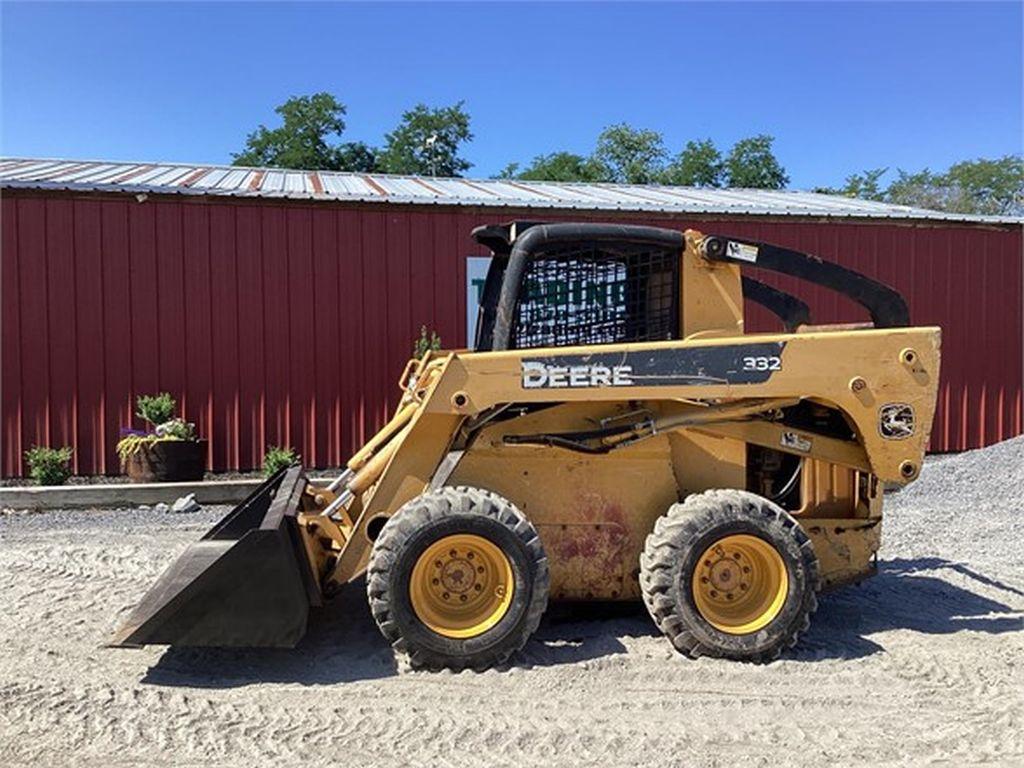 2008 DEERE 332 SKID STEER LOADER