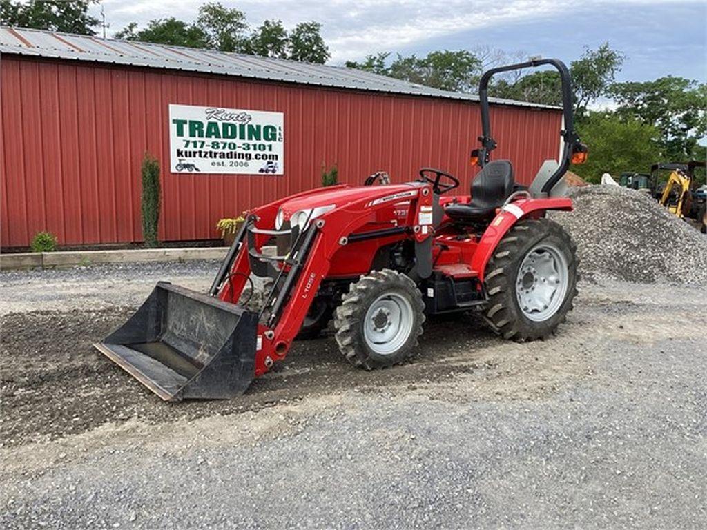 2017 MASSEY FERGUSON 1739E COMPACT TRACTOR