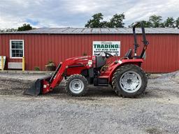 2017 MASSEY FERGUSON 1739E COMPACT TRACTOR