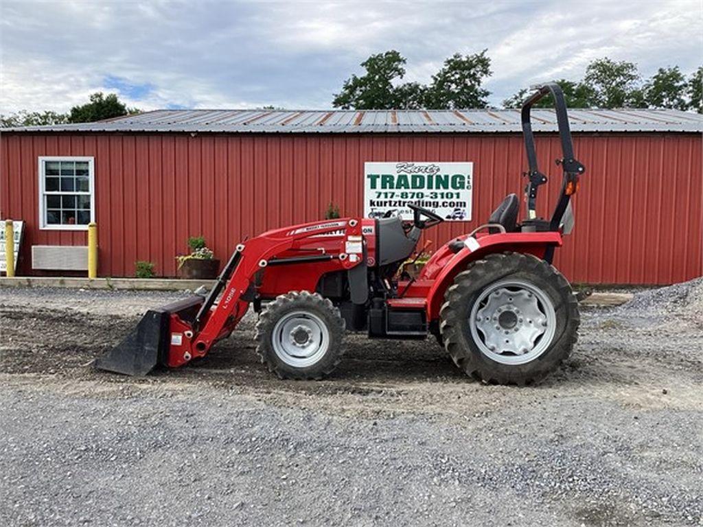 2017 MASSEY FERGUSON 1739E COMPACT TRACTOR