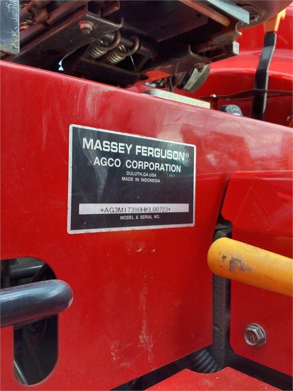 2017 MASSEY FERGUSON 1739E COMPACT TRACTOR
