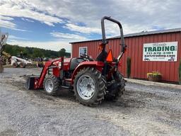 2017 MASSEY FERGUSON 1739E COMPACT TRACTOR