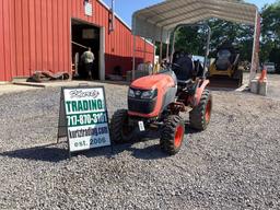 2018 KUBOTA B2601HSD COMPACT TRACTOR