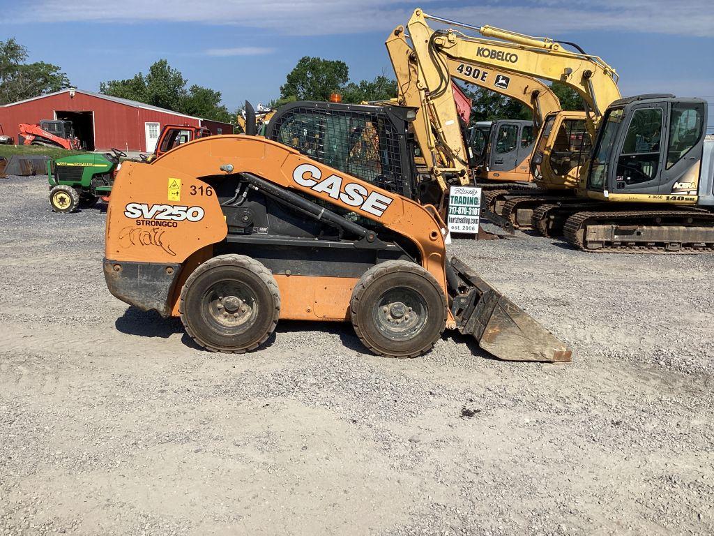 2017 CASE SV250 SKID STEER LOADER