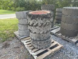 SOLID TIRES AND WHEELS