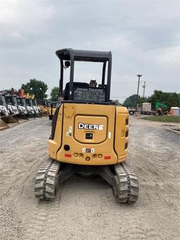 2018 DEERE 30G MINI EXCAVATOR