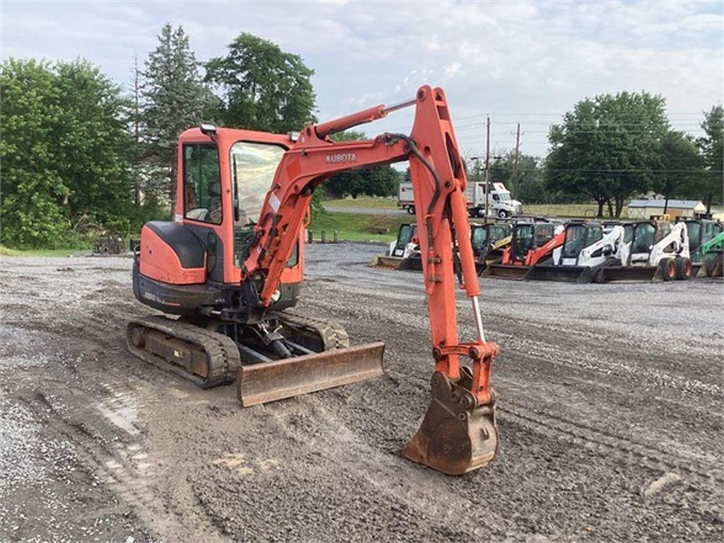 2014 KUBOTA KX91-3 MINI EXCAVATOR
