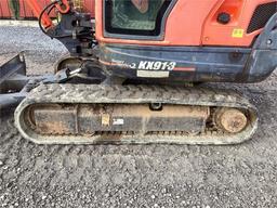 2014 KUBOTA KX91-3 MINI EXCAVATOR