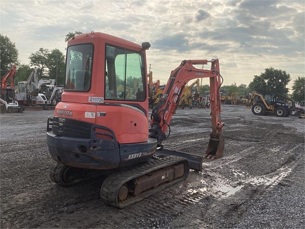 2014 KUBOTA KX91-3 MINI EXCAVATOR