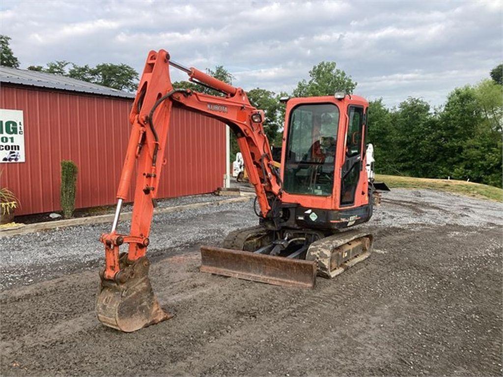 2014 KUBOTA KX91-3 MINI EXCAVATOR