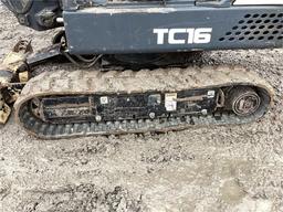 2015 TEREX TC16 MINI EXCAVATOR