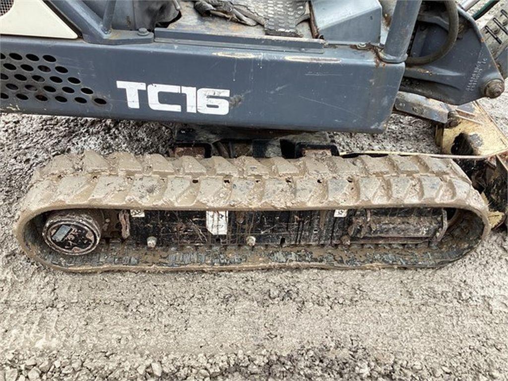 2015 TEREX TC16 MINI EXCAVATOR