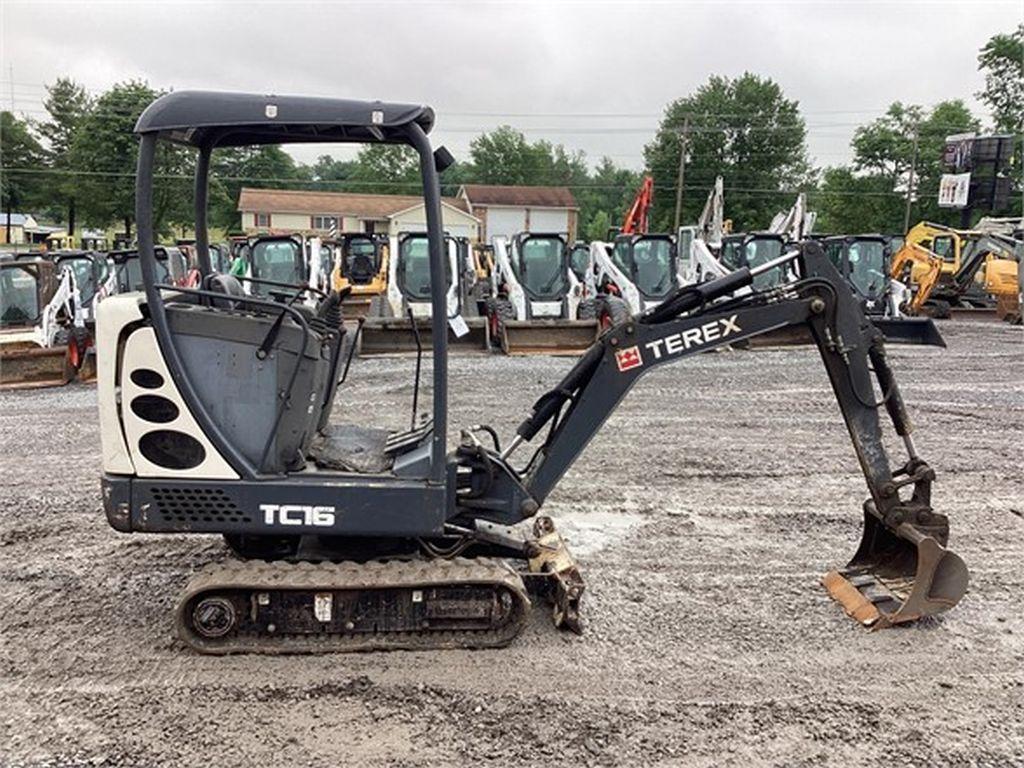 2015 TEREX TC16 MINI EXCAVATOR