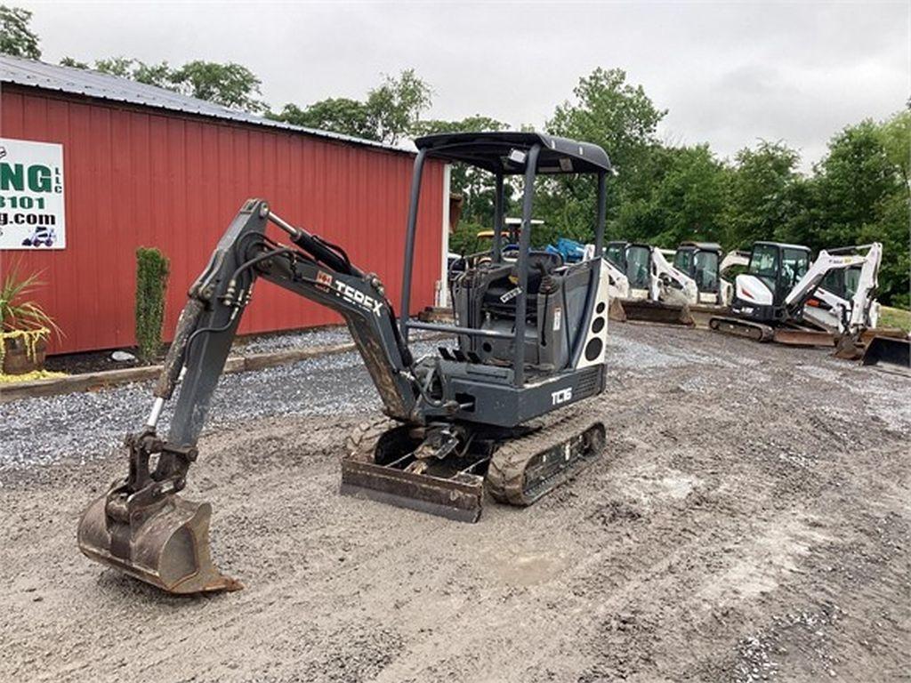 2015 TEREX TC16 MINI EXCAVATOR