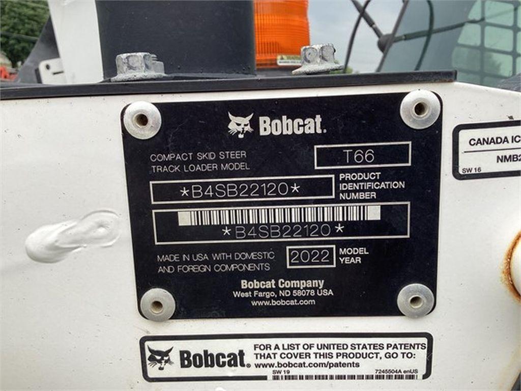 2022 BOBCAT T66 SKID STEER LOADER