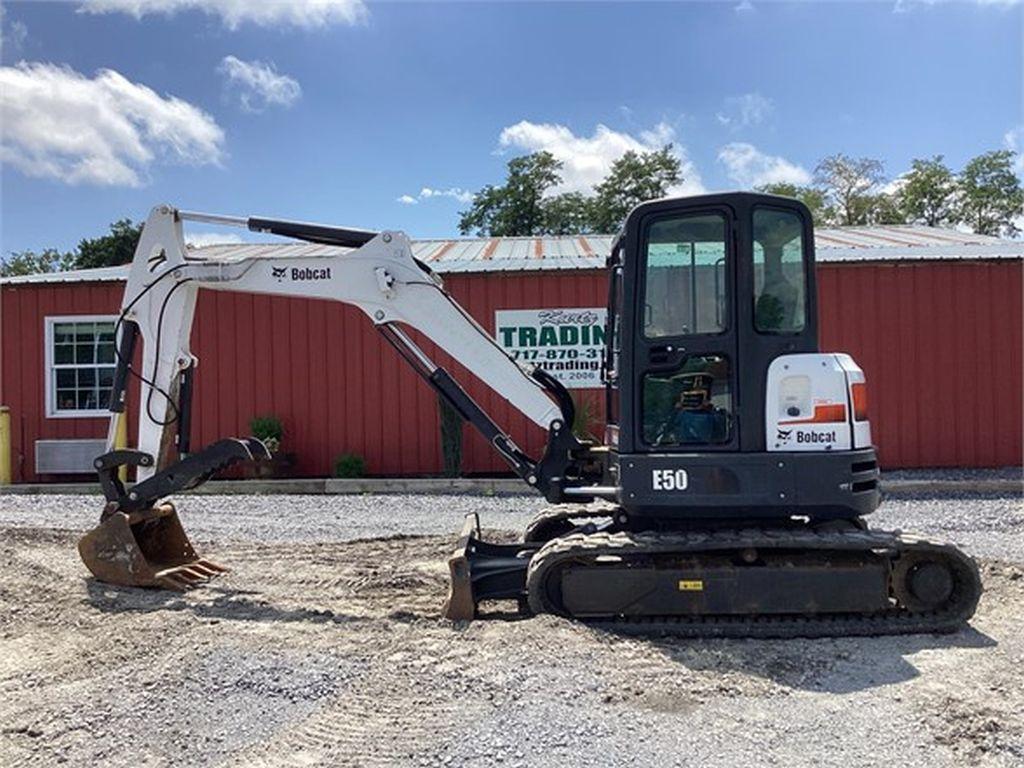 2018 BOBCAT E50 MINI EXCAVATOR