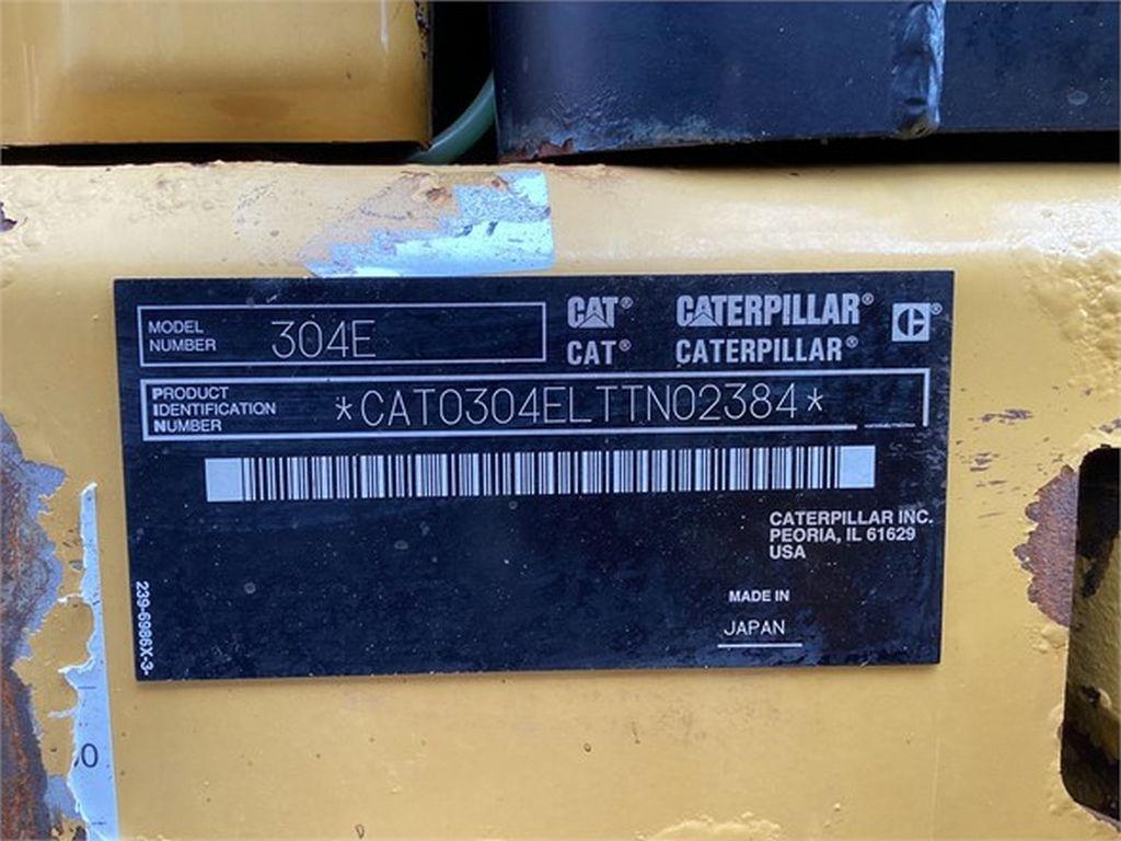 2014 CATERPILLAR 304E CR MINI EXCAVATOR