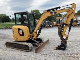 2014 CATERPILLAR 304E CR MINI EXCAVATOR