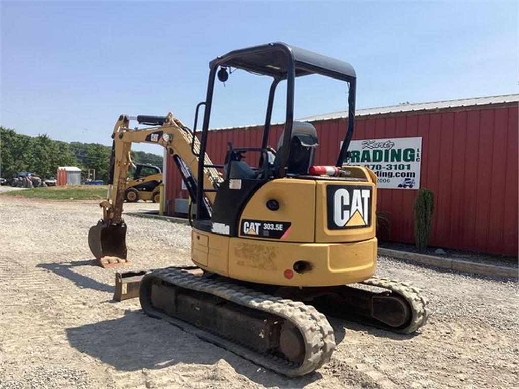 2013 CATERPILLAR 303.5E CR MINI EXCAVATOR