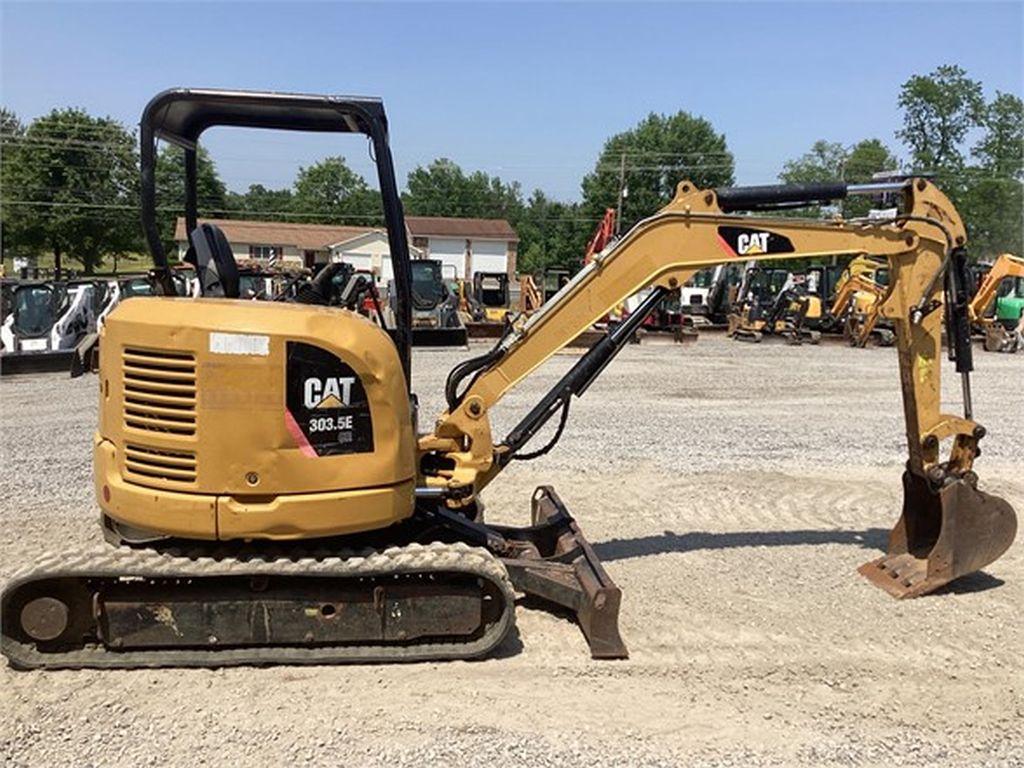 2013 CATERPILLAR 303.5E CR MINI EXCAVATOR