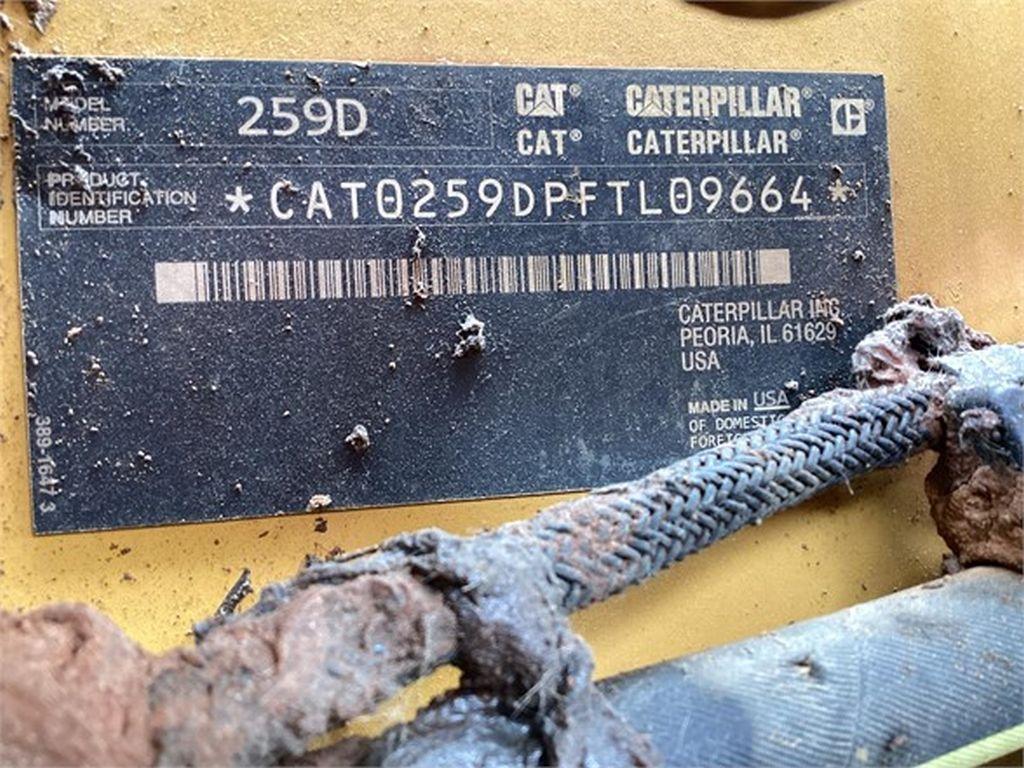 2019 CATERPILLAR 259D SKID STEER LOADER