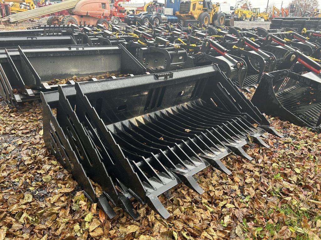 NEW WILDCAT 72" ROCK BUCKET WITH TEETH