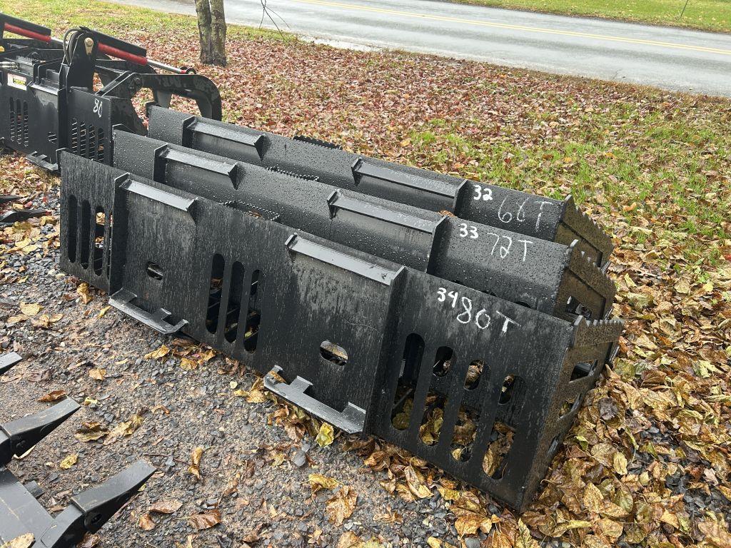 NEW WILDCAT 72" ROCK BUCKET WITH TEETH