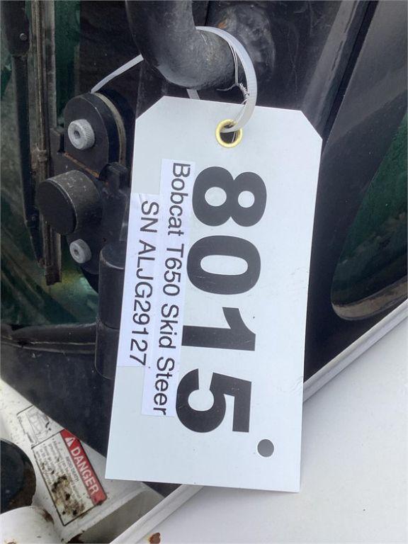 2019 BOBCAT T650 SKID STEER LOADER