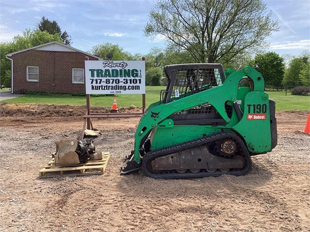 2012 BOBCAT T190 SKID STEER LOADER