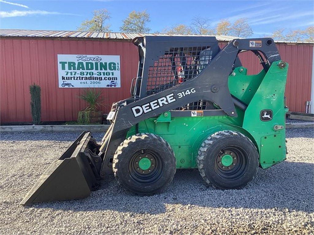 2017 DEERE 314G SKID STEER LOADER