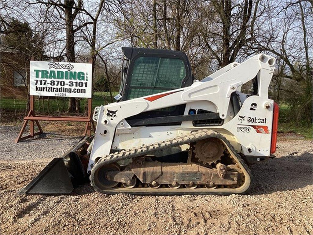 2018 BOBCAT T870 SKID STEER LOADER