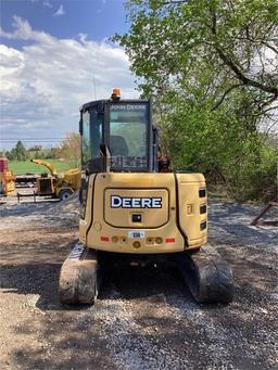 2016 DEERE 50G MINI EXCAVATOR