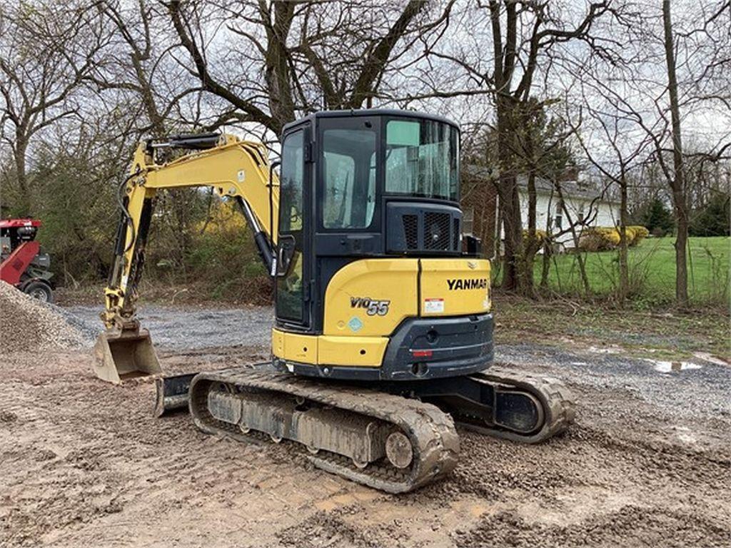 2019 YANMAR VIO55-6A MINI EXCAVATOR