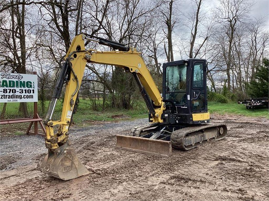 2019 YANMAR VIO55-6A MINI EXCAVATOR