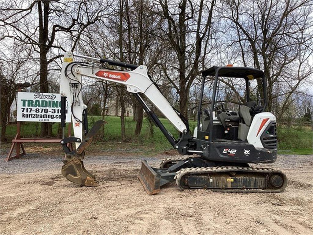 2021 BOBCAT E42 MINI EXCAVATOR